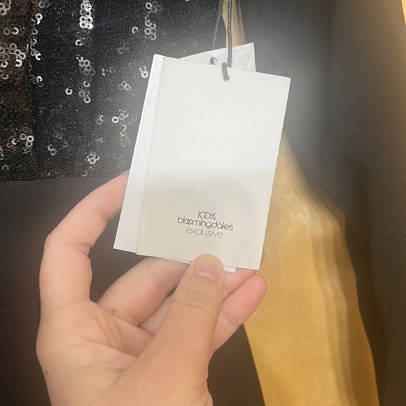 NWT Lini Gorgeous Black Sequined Long Sleeve Jumpsuit Size S - Picture 5 of 15